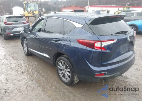 2020 Acura Rdx Technology Package from USA, damaged, VIN 5J8TC1H58LL002500